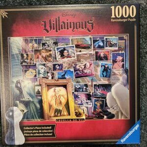 Ravensburger 1000pc Disney jigsaw puzzle Cruella de Vil from Villainour series